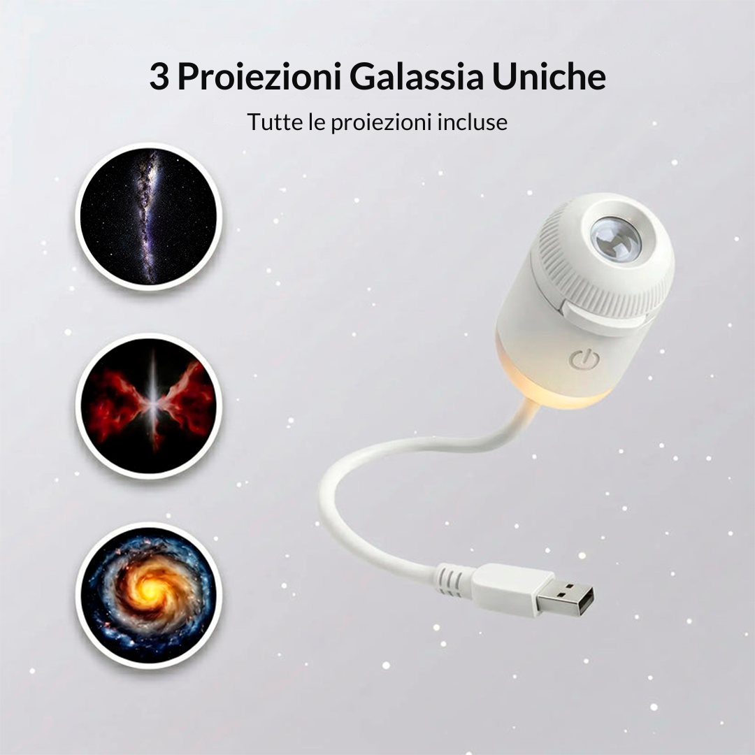 Nebulora™ Proiettore Galassia | 3 Motivi